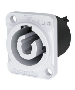 Power Pro Chassis Connector Bianco - FASTON/morsetti per saldatura