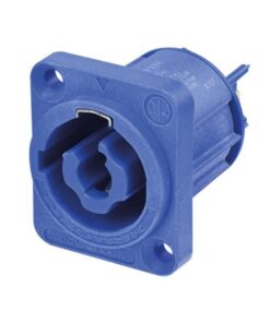 PowerCON Chassis input 20 A - Blu