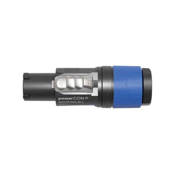 PowerCON Connector - L Alloggiamento grigio/blu - Cavi di diametro ampio