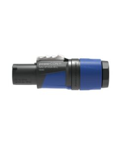 PowerCON Connector - L Alloggiamento grigio/blu - Cavi di diametro ampio