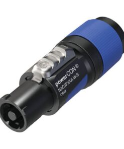 PowerCON Connector - S Alloggiamento grigio/blu - Cavi di diametro ridotto