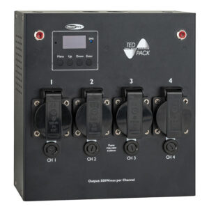 TED Pack BS13 Dimmer pack 4 canali - Uscite UK