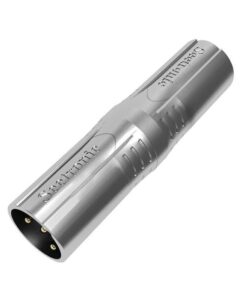 XLR 3P male to XLR 5P male Contatti di colore oro - alloggiamento di colore argento