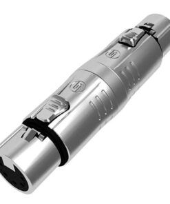 XLR 5P female to XLR 3P female Contatti di colore oro - alloggiamento di colore argento