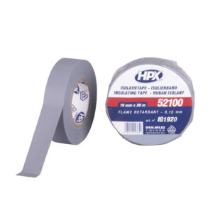 PVC Insulation tape 52100 Colore grigio - 19 mm / 20 m