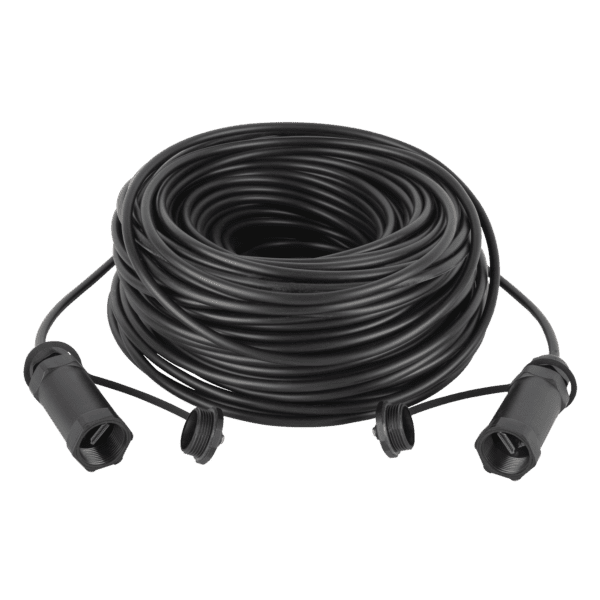Armoured HDMI 2.1 AOC 8K Fibre Cable 15 m - Armato - placcato oro