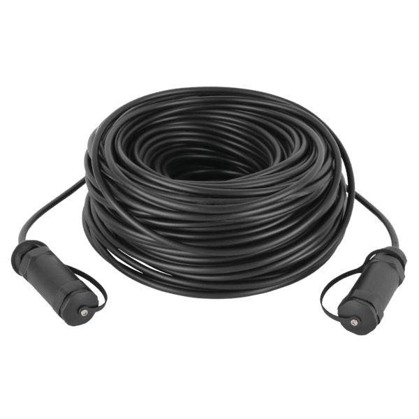 Armoured HDMI 2.1 AOC 8K Fibre Cable 15 m - Armato - placcato oro