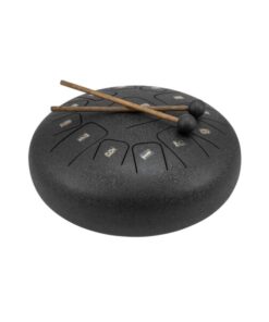 DIMAVERY TD-12 Steel Tongue Drum, black