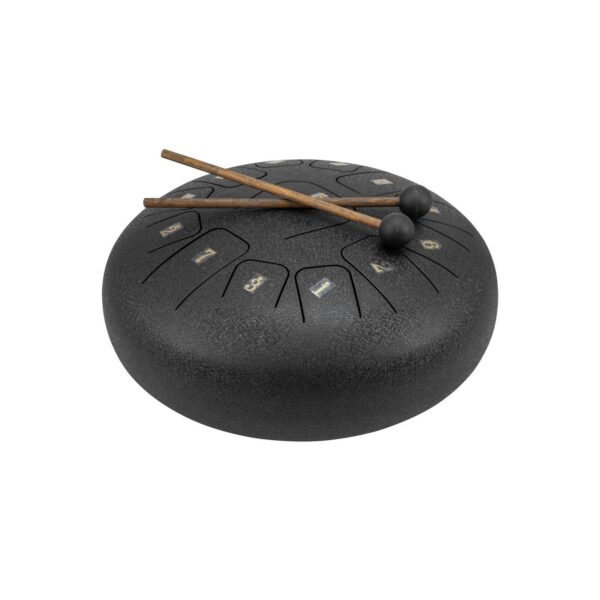 DIMAVERY TD-12 Steel Tongue Drum, black