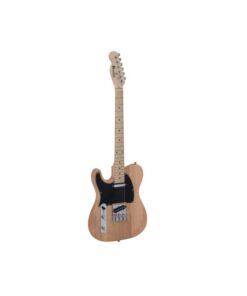 DIMAVERY TL-601 E-Guitar LH, nature
