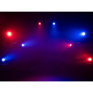 EUROLITE Set 4x LED PARty Spot Silent RGB/WW with Softbag