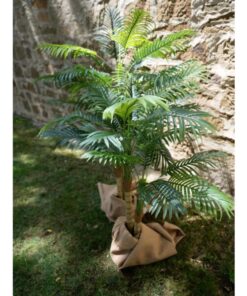 EUROPALMS Areca palm, 2 trunks, artificial plant, 120cm