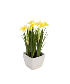 EUROPALMS Daffodil, artificial plant, 23cm