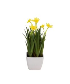 EUROPALMS Daffodil, artificial plant, 23cm