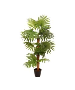 EUROPALMS Fan palm, artificial plant, 130cm