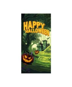 EUROPALMS Halloween Banner, Haunted Forest, 90x180cm