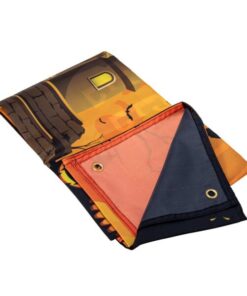 EUROPALMS Halloween Banner, Haunted House, 90x180cm