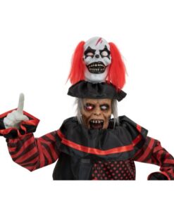 EUROPALMS Halloween Figure Pop-Up Clown, animated, 180cm