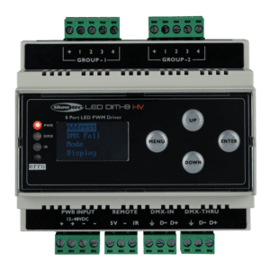 LED Dim-8 HV Guida DIN