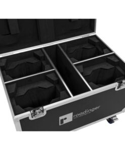 ROADINGER Flightcase 4x EYE-740 MK2 with wheels