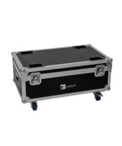 ROADINGER Flightcase 4x LED CLS-18 QCL RGB/WW