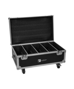 ROADINGER Flightcase 4x LED CLS-18 QCL RGB/WW