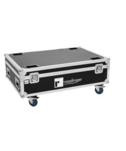 ROADINGER Flightcase 4x LED IP Atmo Bar 10