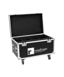 ROADINGER Flightcase 4x LED IP Atmo Blinder 9