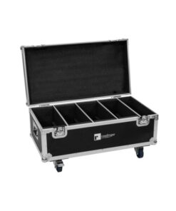 ROADINGER Flightcase 4x LED PLL-384