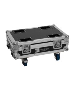 ROADINGER Flightcase 8x AKKU Mini IP UP-4 QCL Spot MK2 with charging function