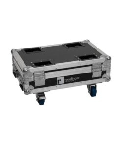 ROADINGER Flightcase 8x AKKU Mini IP UP-4 QCL Spot MK2 with charging function