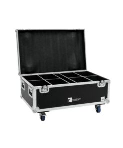 ROADINGER Flightcase 8x LED IP PAR 7x10W RGBL