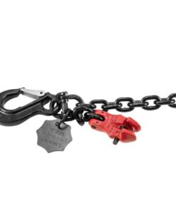 SAFETEX Chain Sling 1leg with clevis shortening clutches locked 1m WLL2000kg