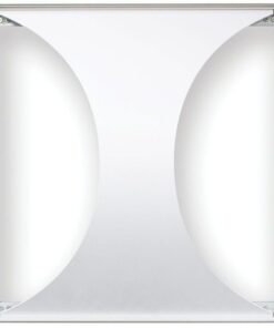3D Deco Panel Venturi Closed Per 2 x Wentex SET Frame - A Module 100 x 100 cm