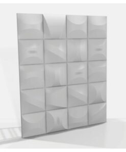 3D Deco Panel Venturi Closed Per 2 x Wentex SET Frame - A Module 100 x 100 cm