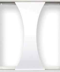 3D Deco Panel Venturi Slim Per 2 x Wentex SET Frame - A Module 100 x 100 cm