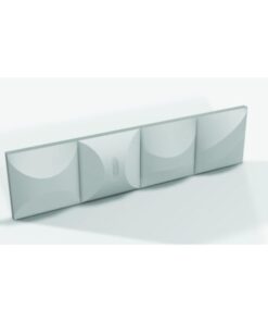 3D Deco Panel Wave Per 2 x Wentex SET Frame - A Module 2' x 4'