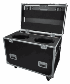 Case for 2x Furion S402 Spot or P402 Profile Hardware Penn Elcom e ruote girevoli con freno