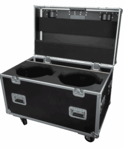 Case for 2x Furion W602 WashBeam Hardware Penn Elcom e ruote girevoli con freno