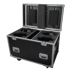 Case for 4x Furion B402 Beam Hardware Penn Elcom e ruote girevoli con freno