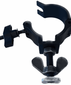 Eurotrack Halfcoupler with Black Bolt M10x35 and Sliding Nut Alluminio - nero