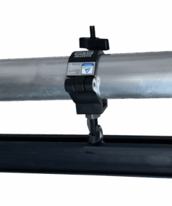 Eurotrack Halfcoupler with Black Bolt M10x35 and Sliding Nut Alluminio - nero