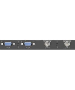 H Series 2x CVBS / 2x VGA Input Card Supporta VGA, PAL e NTSC