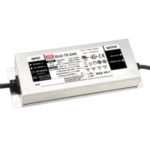 LED Power Supply IP67 24V 75W Dali Meanwell ELG-75-V-24DA 3Y