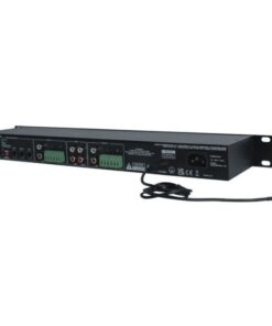 MP-220BT Media Player with Bluetooth Lettore multimediale doppio 1U con radio FM, lettore di schede USB/SD, Bluetooth 4.2 e interfaccia microfono cercapersone