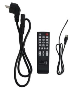 MP-220BT Media Player with Bluetooth Lettore multimediale doppio 1U con radio FM, lettore di schede USB/SD, Bluetooth 4.2 e interfaccia microfono cercapersone