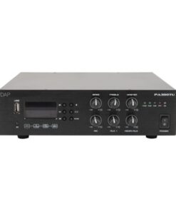 PA-380TU 80 W 100 V Amplifier Bluetooth 5.0, USB, microfono (jack da 6,3 mm), AUX (RCA) e radio FM