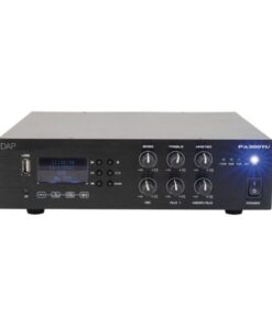 PA-380TU 80 W 100 V Amplifier Bluetooth 5.0, USB, microfono (jack da 6,3 mm), AUX (RCA) e radio FM