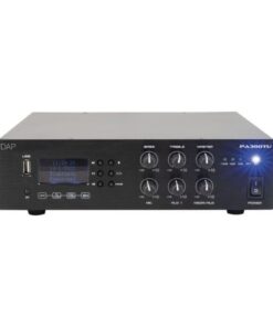 PA-380TU 80 W 100 V Amplifier Bluetooth 5.0, USB, microfono (jack da 6,3 mm), AUX (RCA) e radio FM