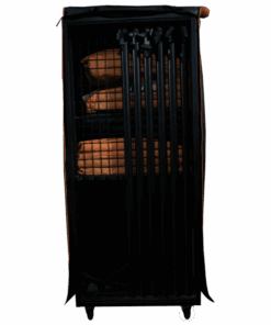 P&D Trolley Cover Per il trasporto Trolley Pipe & Drape - colore nero/arancione